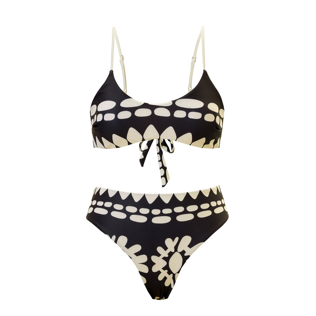 Black and White Swimsuit