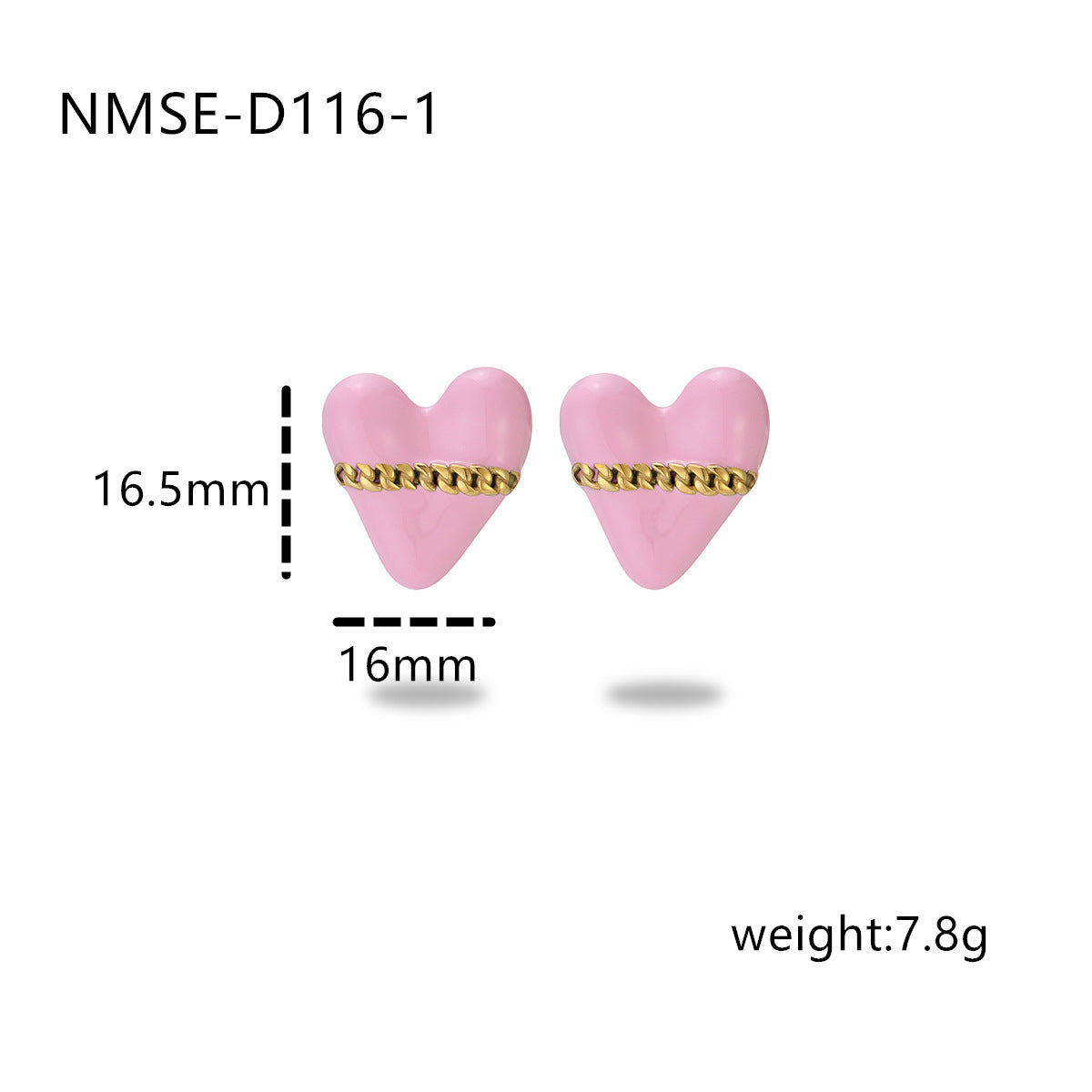Colorful Love Earrings