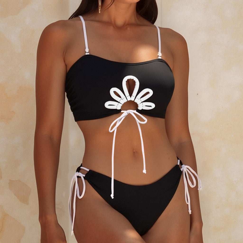Color Matching Cover Up Swimwear