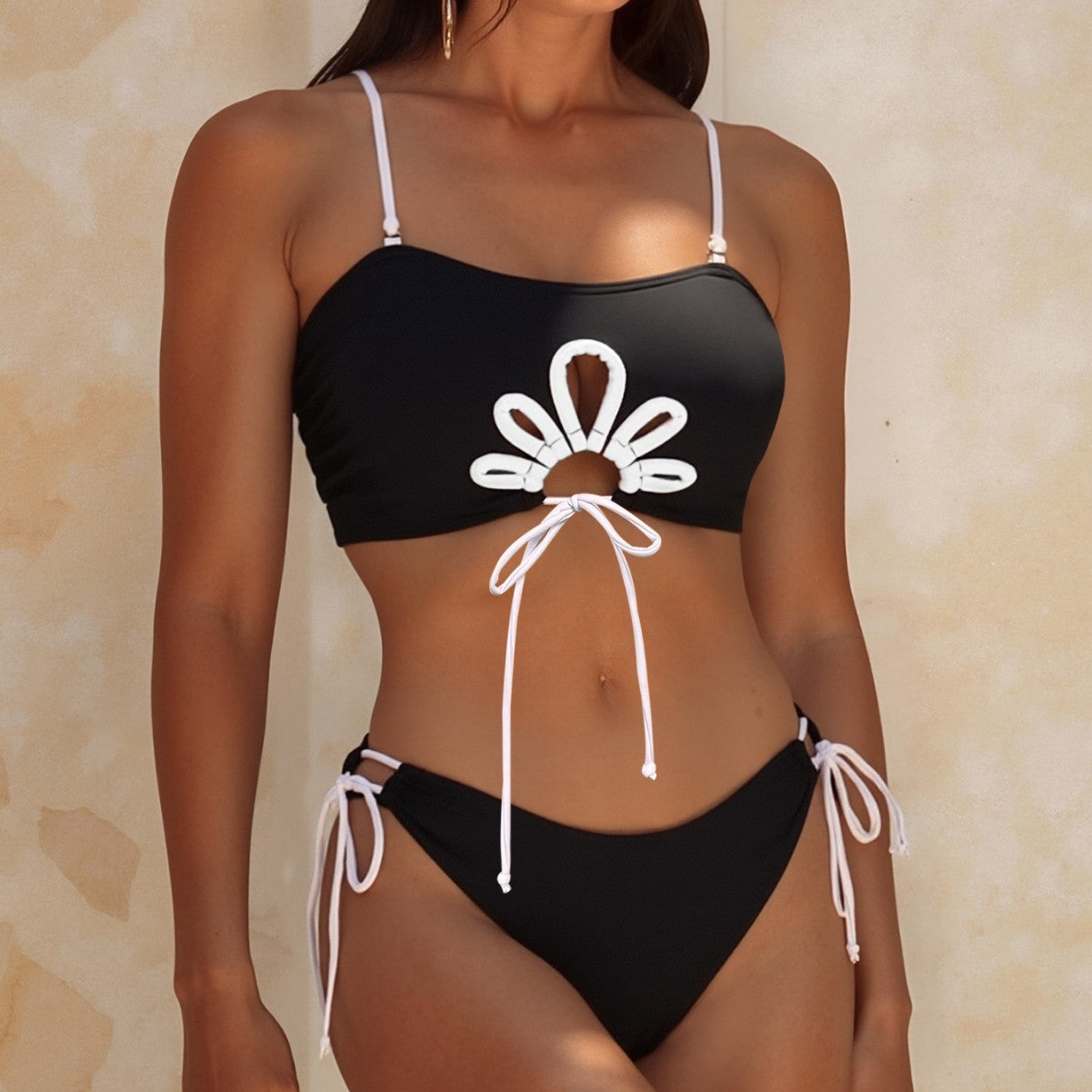 Color Matching Cover Up Swimwear