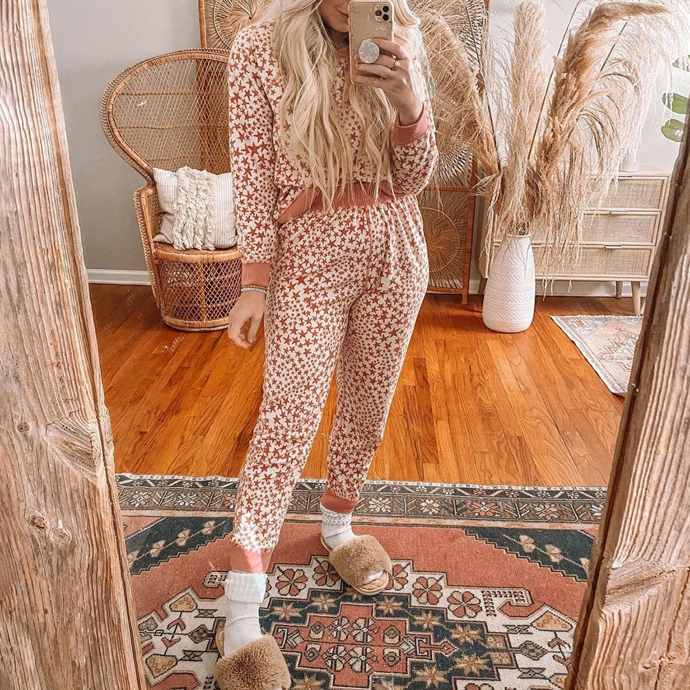 Five Pointed Pajamas Lingerie