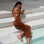 Dress Cami Backless Vacation