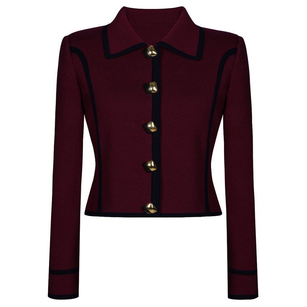 Wine Red Coat