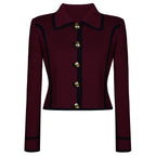 Wine Red Coat