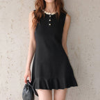 Women's Knit Sleeveless Dress