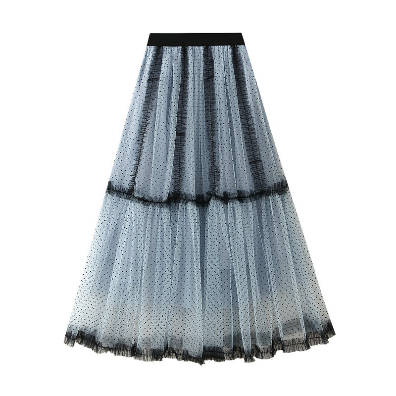 Women's Maxi Polka Dot Dress