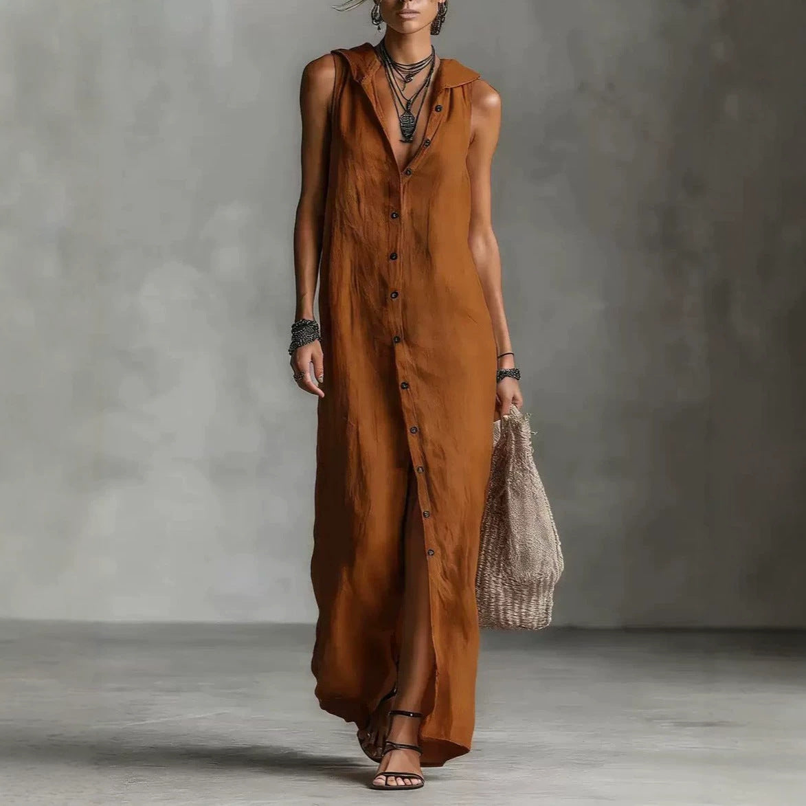Women's Maxi Sleeveless Dress
