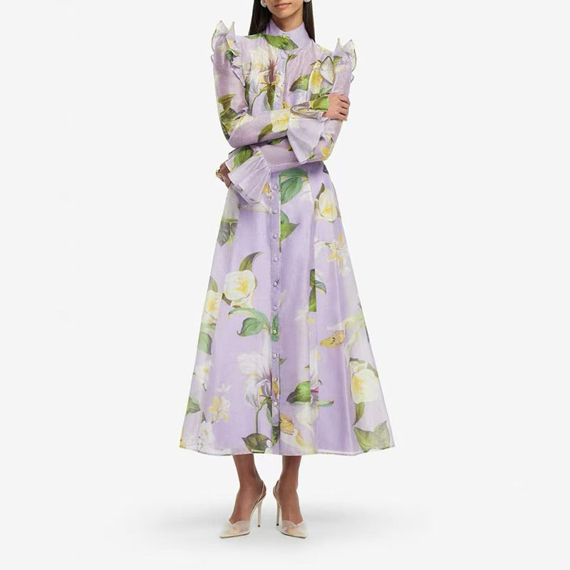 Women's Ruffled Dress