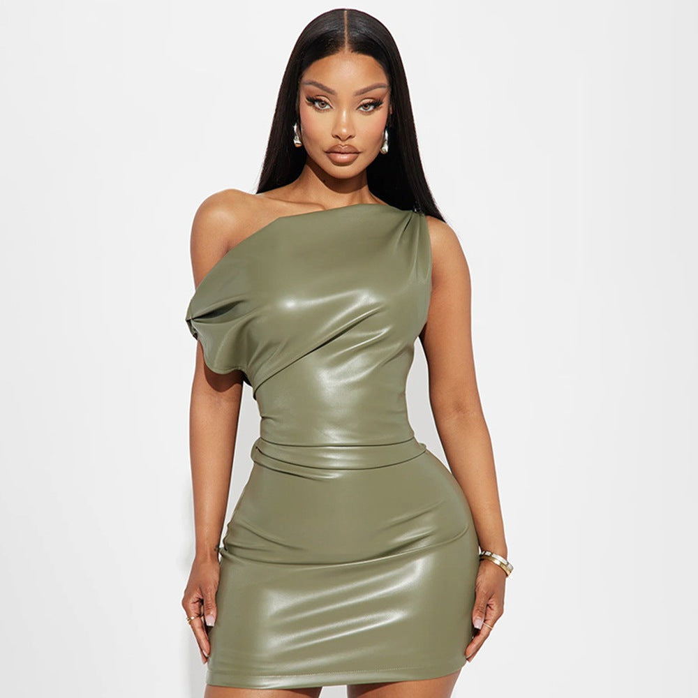 Crossbody Sheath Dress Nightclub