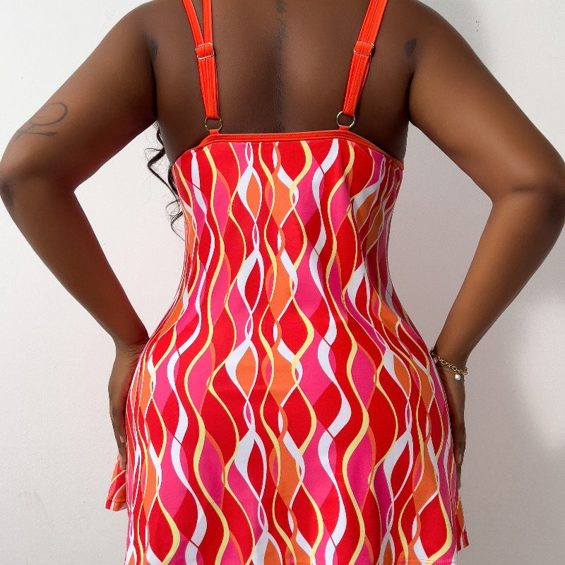 Plus Size One-piece Swimwear