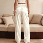 Elegant Affordable Luxury Solid Color Lace Pants