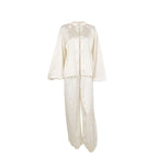 Chinese-Style Satin Pajama Set