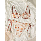 Coconut Print Bikini Swimwear