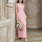 Women's Lace Backless Dress