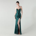 blackish green