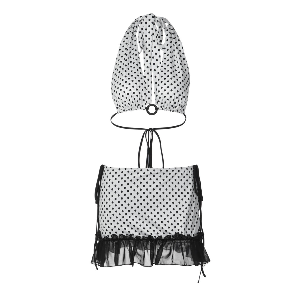 Retro Dots Bikini Swimwear