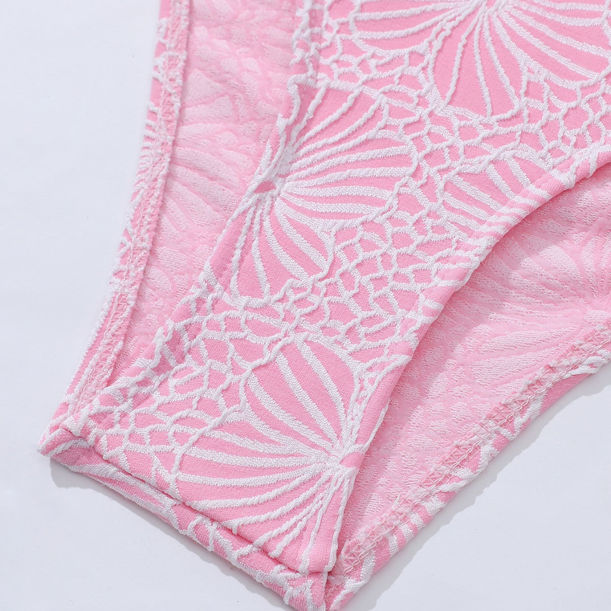 Vacation Lace One-piece Swimwear