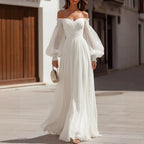 Women's Off-Shoulder Maxi Dress