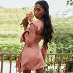 Women's Cutout Backless Slim-Fit Summer Dress