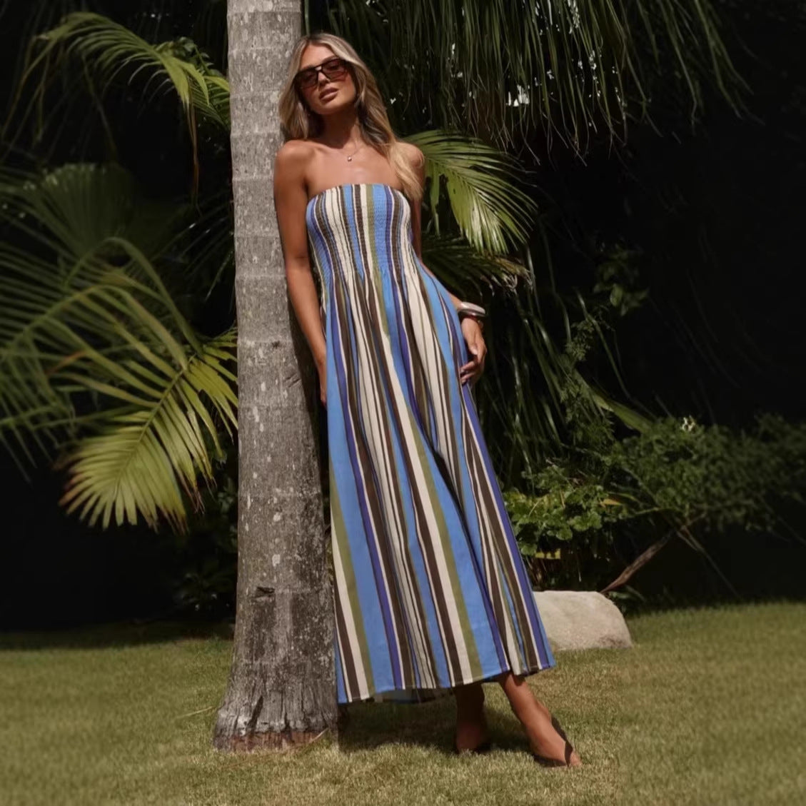 Women's Striped Summer Dress