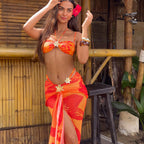 Print Beach One-piece Swimwear