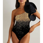 One Shoulder One-piece Swimwear