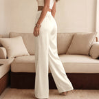 Elegant Affordable Luxury Solid Color Lace Pants