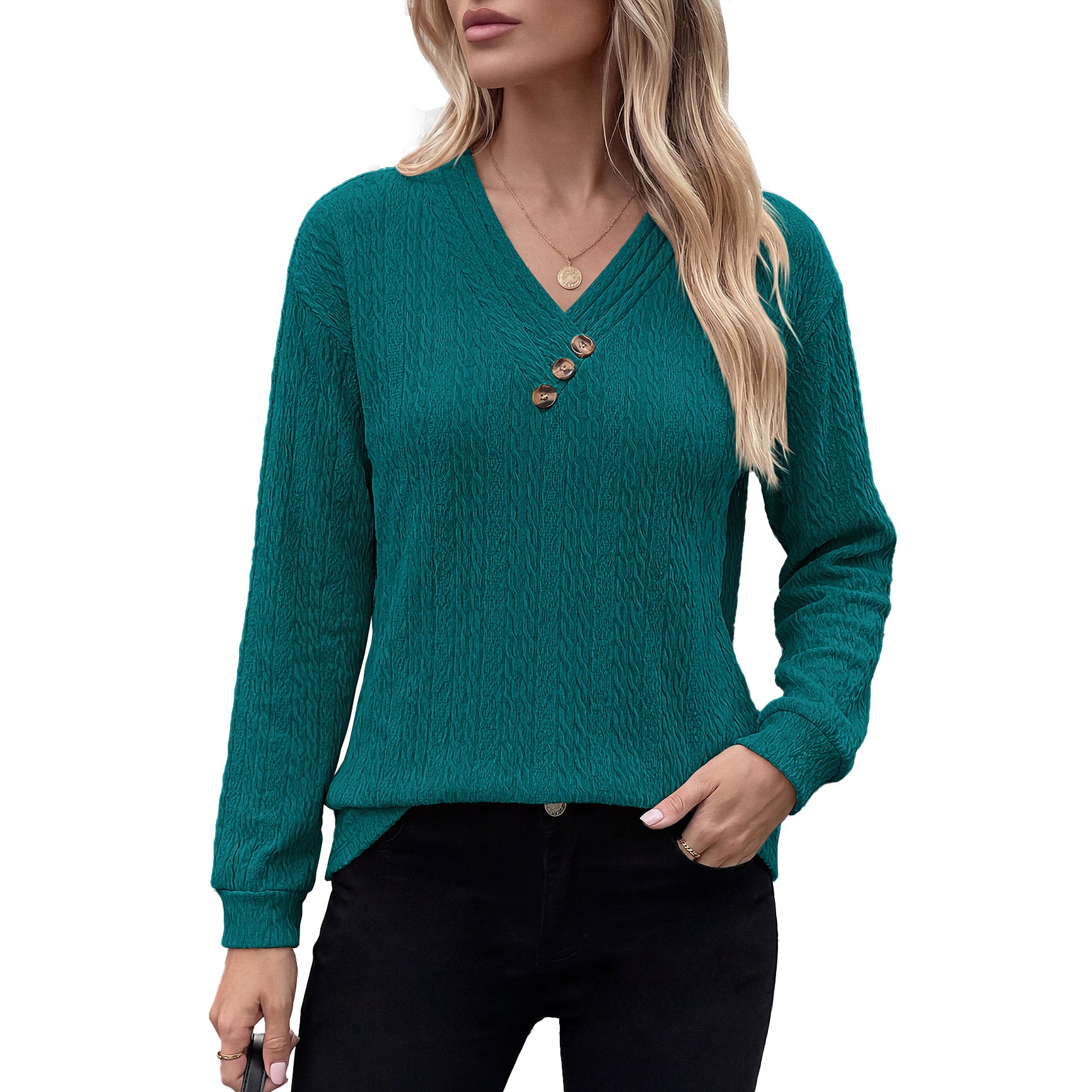Peacock green