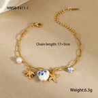 White Shell Bracelet