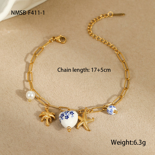 White Shell Bracelet
