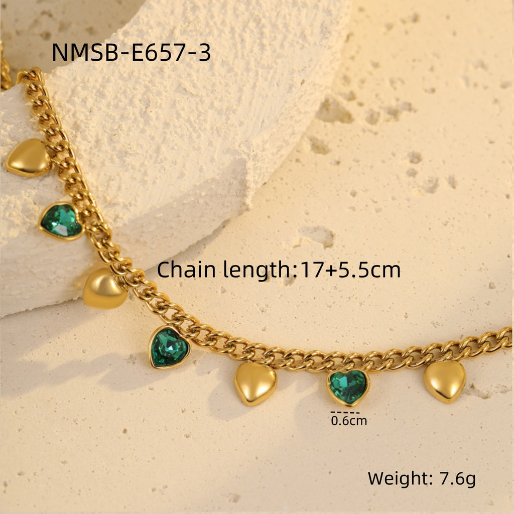 NMSB-E657-3 Love Green Zircon