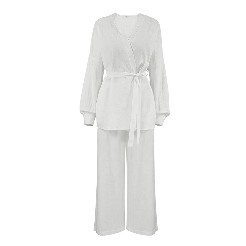 Autumn Cotton Pajamas Lingerie