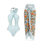 Lonkey French One-piece Swimwear