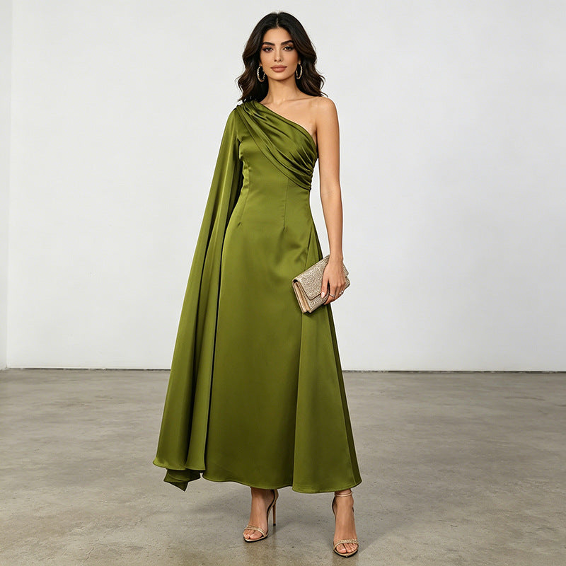 Women's Maxi Pleated Dress