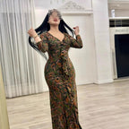 Women's Floral Chiffon Dress