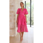 Women's Lantern-Sleeve Dress
