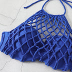 Solid Color Bikini Swimwear