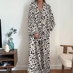Autumn Leopard Pajamas Lingerie