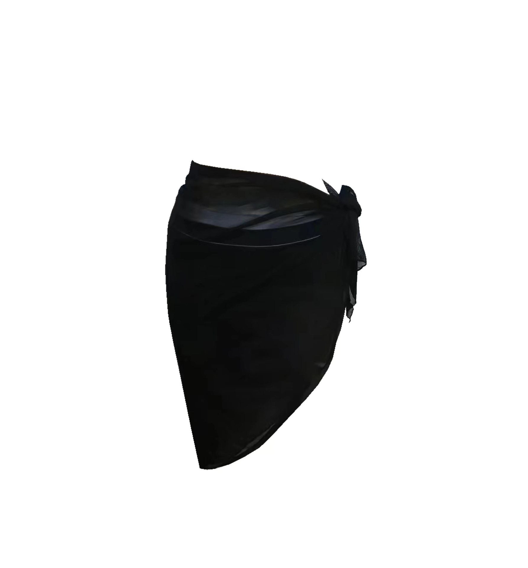 Black Gauze Skirt