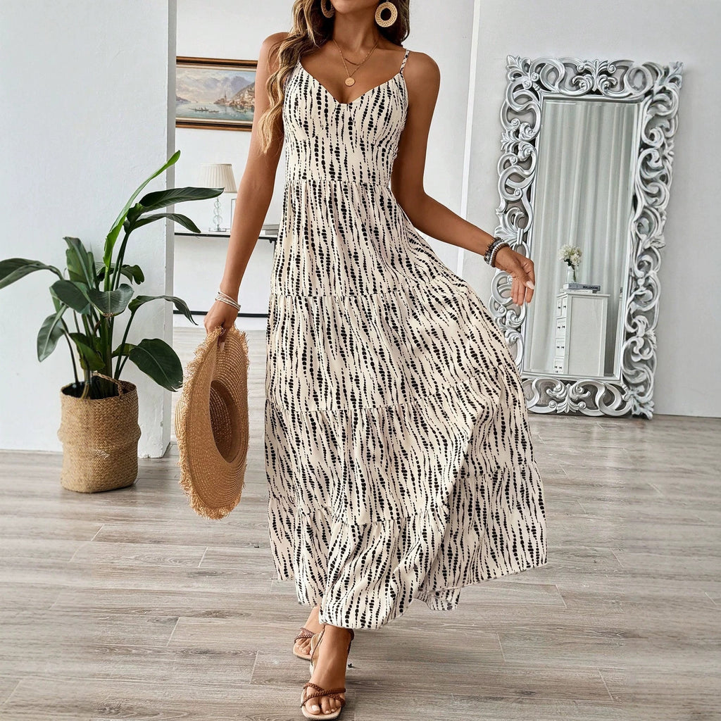 Women's Lace Backless Dress