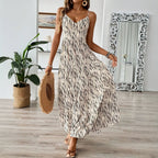 Women's Lace Backless Dress