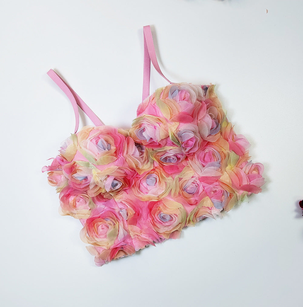 Women's Floral Tube Top