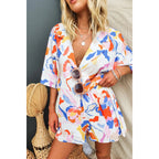 Women's Polo-Collar Two-Piece Set