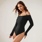 Halter Off Shoulder Jumpsuit