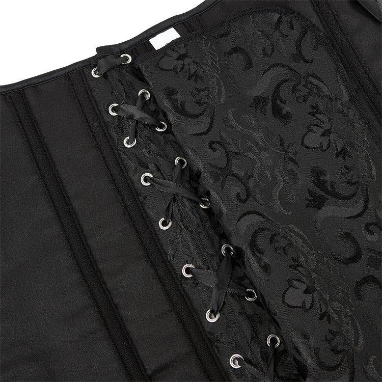 Women's Long Plastic Bones Women Court Chest Support Body Shaping Waist Shaping Top