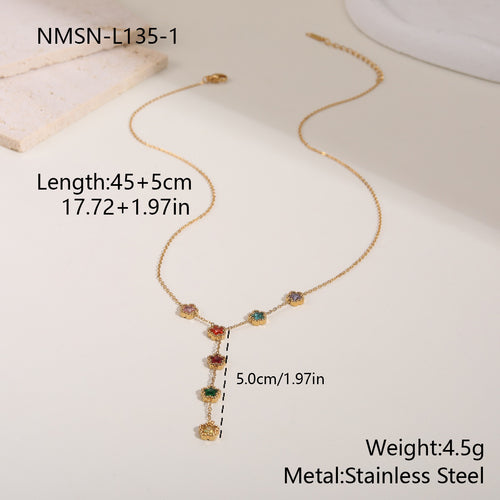 Gold Flower Necklace