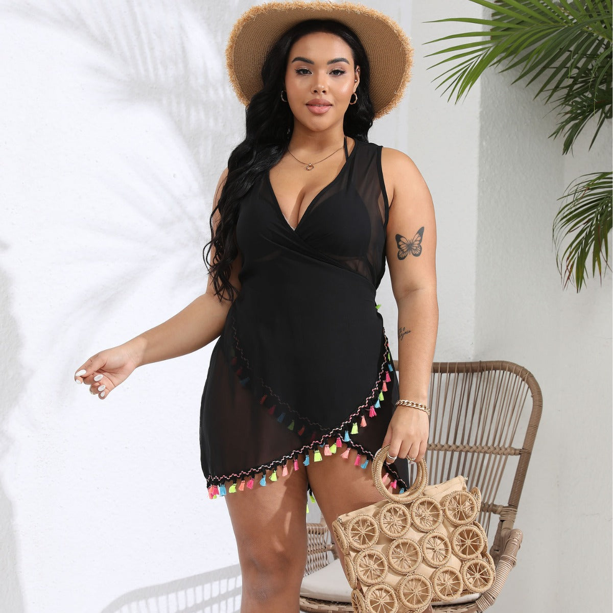 Plus Size One-piece Swimwear