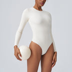 Yoga Long Sleeve Shaping Bodysuit