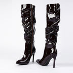 Patent Leather Brown