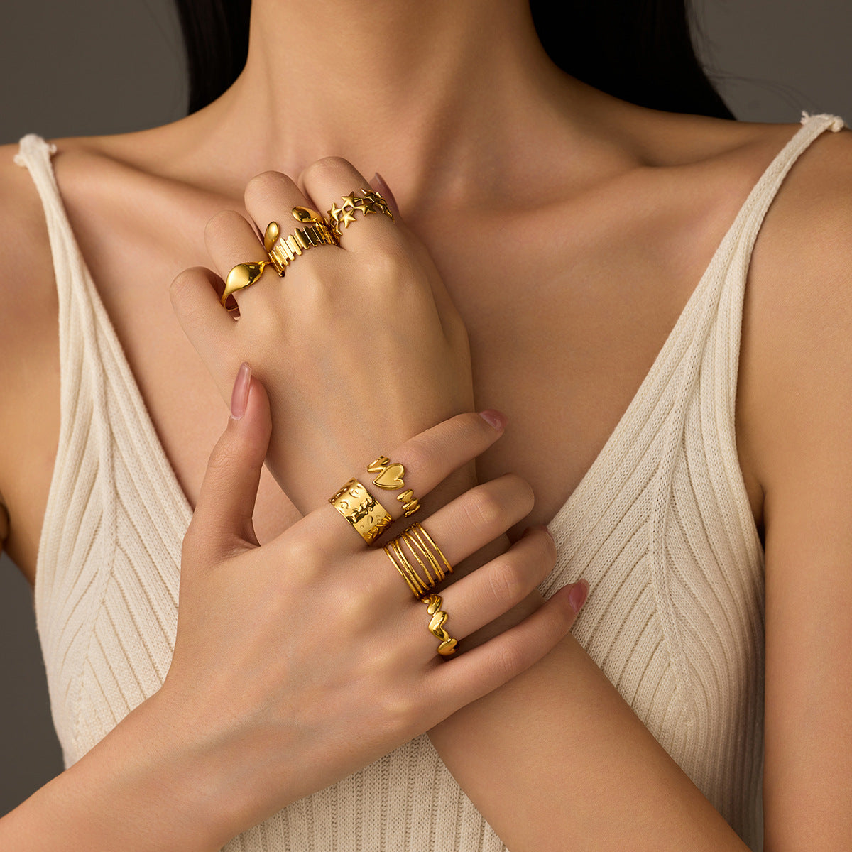 Geometric Asymmetric Ring